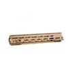 Geissele MK4 M-LOK rail is ultra-lightweight, features integrated M1913 sections, excellent heat dissipation, and modularity for versatile accessory attachment.