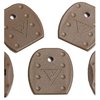 Tactical floorplates for Glock® offer enhanced grip for quick mag extraction, durable glass-filled nylon construction, and compatibility with various calibers.