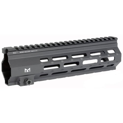Upgrade your HK416 with the durable Midwest Industries Free-Float M-LOK Handguard, featuring multiple attachment slots and a rugged aluminum design.