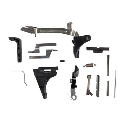 Lone Wolf Poly80 Frame Completion Kit offers all essential parts for easy assembly of your Polymer80 Spectre Lower in 9mm or 40 S&W, ensuring quick installation.
