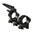 HAWKINS PRECISION 34MM 1.5" 20 MOA SCOPE MOUNT WITH RAIL