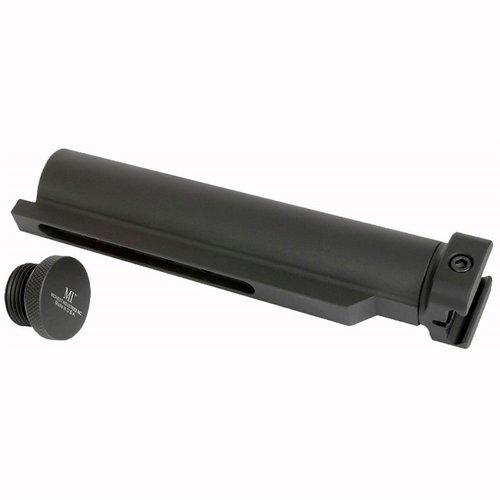 PICATINNY STOCK TUBE ADAPTER od MIDWEST INDUSTRIES nabízí robustní a kompaktní řešení pro montáž pažby nebo pistolové opěrky na jakoukoli zbraň s picatinny rail.