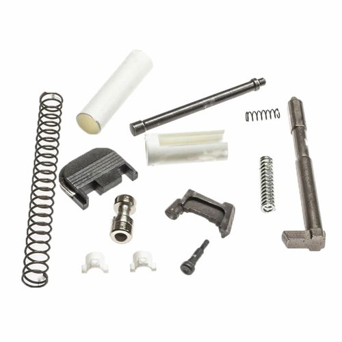 Vylepšete svou Glock® s naším SLIDE COMPLETION KIT, který obsahuje většinu potřebných dílů pro kompletní slide, včetně LCI extractoru a firing pin safety.