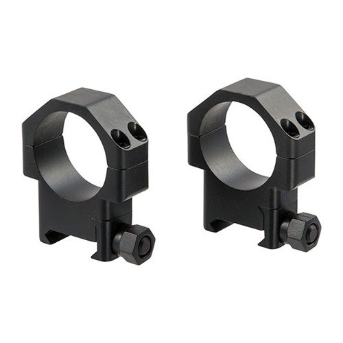 TSR-W Scope Rings offer precise machining for maximum scope contact, secure hold against recoil, and easy reticle alignment with a durable alloy steel design.