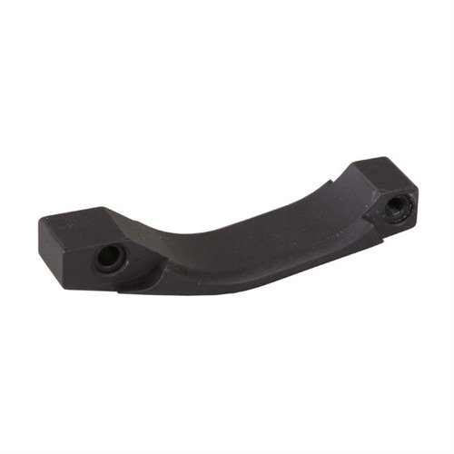 Aluminum AR-15/M16 Enhanced Triggerguard ensures easy trigger access even with gloves, featuring an oversized opening and eliminating the need for gap plugs.
