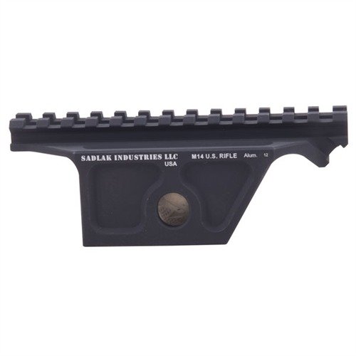 M14/M1A Tactical Scope Mount offers maximum support with a lightweight design, precision-cut rail, and unobstructed view for reliable optics attachment.