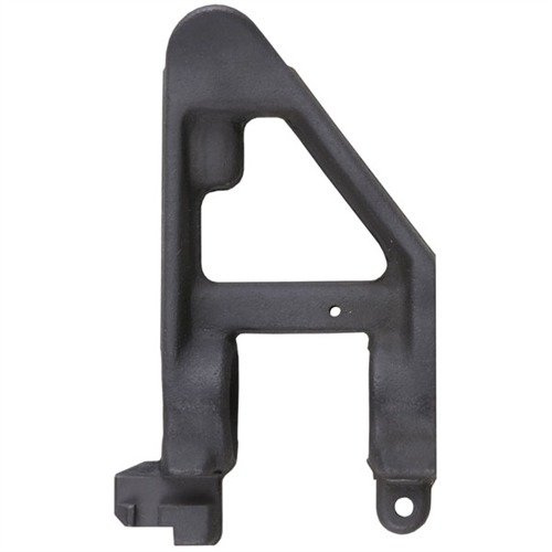 Upgrade your rifle with the DOUBLE STAR AR-15 HBAR Front Sight Housing, forged from C1137 steel, featuring a bayonet lug and a matte black Parkerized finish.