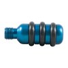 TCS O-Ring Cleaning Jags enhance cleaning with rubber O-rings for optimal patch pressure, ensuring effective removal of fouling without damaging rifling.