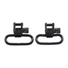 GROVTEC US 1-1/4" Sling Swivels feature a dependable all-steel construction and a quick release system, available in pairs with a Mil-Spec phosphate finish.