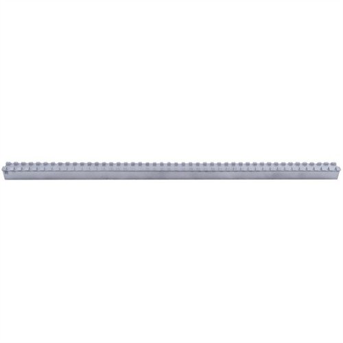 CNC machined Picatinny Rail Blank offers custom mounting options for accessories and optics, lightweight design, and undrilled base for versatile fitting.