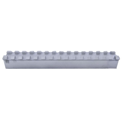 CNC machined Picatinny Rail Blank offers custom mounting options for accessories and optics, lightweight design, and undrilled bases for versatile fitting.
