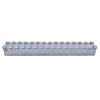 CNC machined Picatinny Rail Blank offers custom mounting options for accessories and optics, lightweight design, and undrilled bases for versatile fitting.