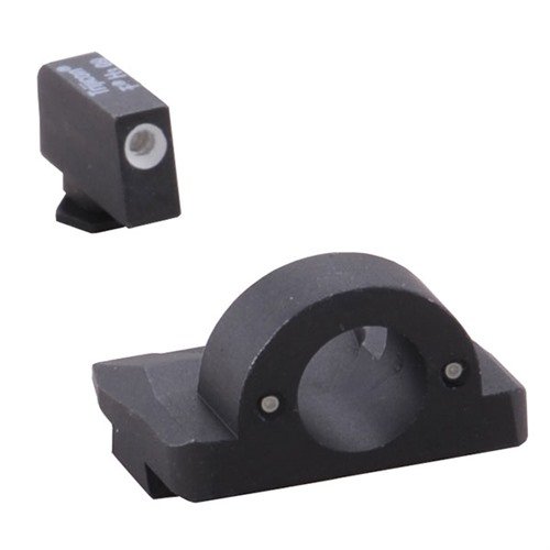 GHOST RING TRITIUM NIGHT SIGHT SETS for GLOCK® offer low-profile, snag-resistant design, self-illuminating Tritium dots, and fast target acquisition with a ghost ring.