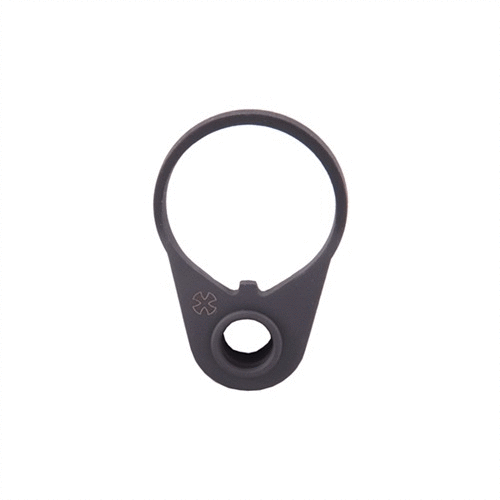 Noveske QD Receiver End Plate offers a low-profile, ambidextrous design for easy QD sling swivel attachment, ensuring full collapsibility and no interference with controls.