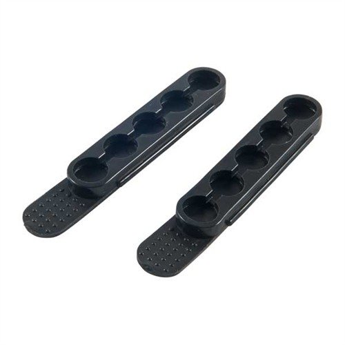 QUICKSTRIP od TUFF je flexibilní polymerový držák pro 5 nábojů, který umožňuje rychlé nabíjení a snadné vyjmutí, ideální pro revolvery a pohodlně se vejde do kapsy.