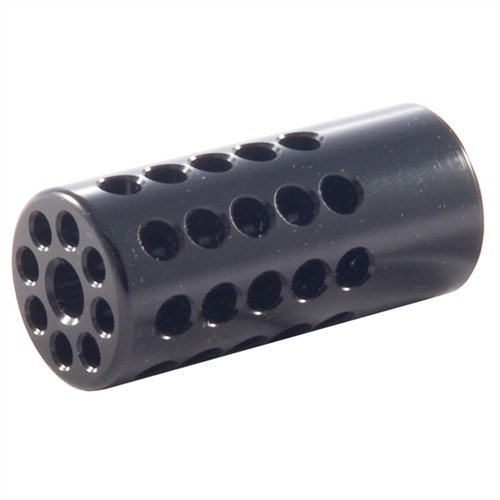 Získejte lepší kontrolu nad zpětným rázem a skokem hlavně s RUGER 10/22 COMPENSATOR, který snadno připevníte na fluted target barrels.