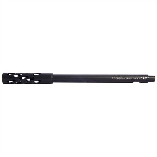 Získejte výhody krátké hlavně bez papírování! SB-X hlaveň 12,25" umožňuje snadné připojení tlumiče a zajišťuje lehký, kompaktní zážitek ze střelby.