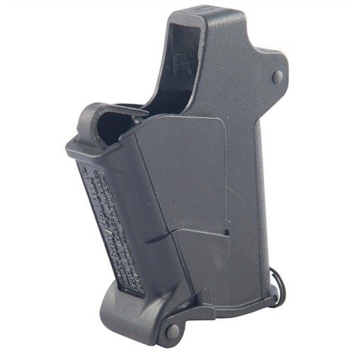 Rychlé a snadné plnění zásobníků pistolí s Baby UpLula, chrání prsty a prodlužuje životnost zásobníků, ideální pro .22 LR, .25 ACP, .32 ACP a .380 ACP.