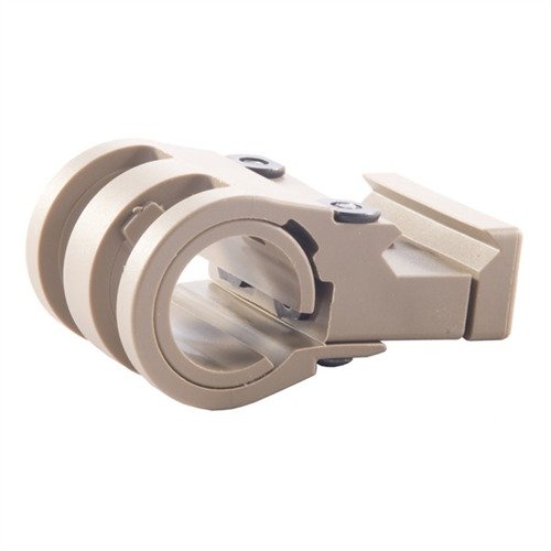 Viking Tactics Light Mount offers a lightweight, durable design for easy flashlight mounting on Picatinny rails, ensuring quick access and flexibility in activation.