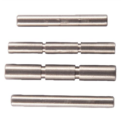 ZEV TECHNOLOGIES TITANIUM PIN SET offers lightweight, durable replacements for Glock pins, ensuring a precise fit and enhanced longevity for your firearm.