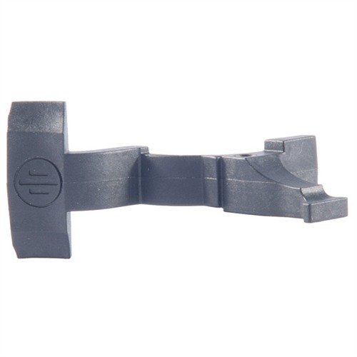 Extended lever with ambidextrous pad lets you drop the mag without changing grip; easy activation with trigger finger and secure design for reliable use.