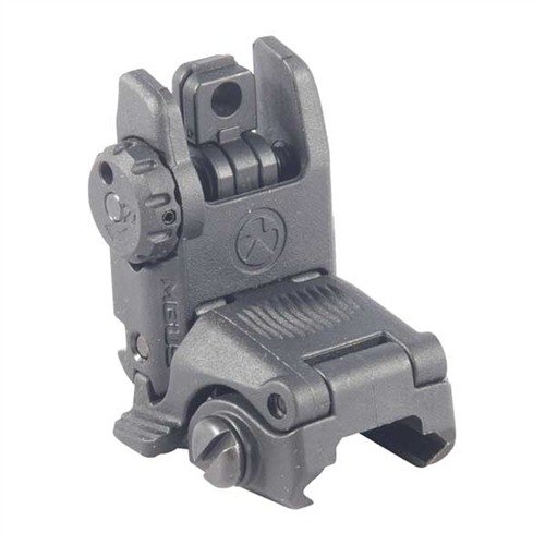 MAGPUL AR-15 MBUS GEN 2 Tactical Rear Sight offers instant deployment, low-profile design, and dual apertures for reliable backup sighting on any Picatinny rail.