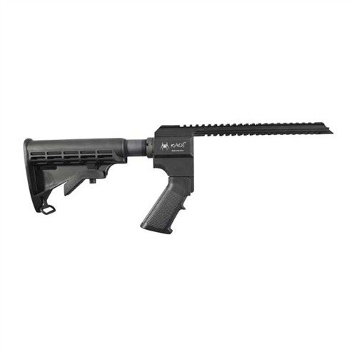 9" HAVOC 37MM FLARE LAUNCHER with Kaos Stock System offers secure breech-loading, compatibility with AR-15 stocks, and supports USCG munitions for versatile use.