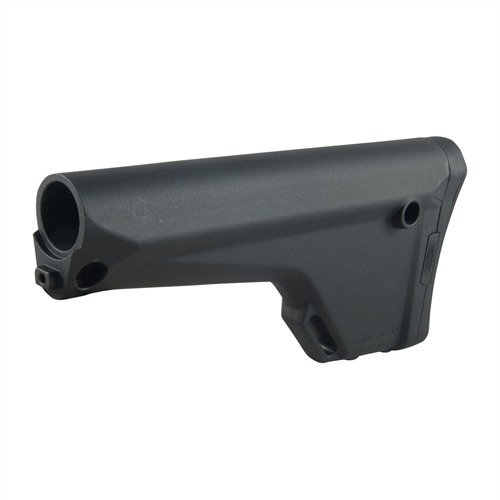 Upgrade your A1/A2 rifle with the MAGPUL MOE Fixed Stock for enhanced ergonomics, storage, and compatibility with slings and accessories.
