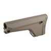 Upgrade your A1/A2 rifle with the Magpul MOE Fixed Stock, featuring ergonomic design, storage compartment, and compatibility with slings and accessories.