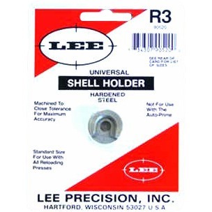 Lee Universal Shellholder #3 is compatible with most reloading presses, ensuring versatility and ease of use for all your reloading needs.