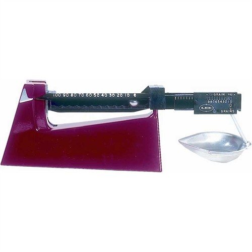 Lee Safety Powder Scale is reliable, accurate, and easy to use, with a tough Phenolic plastic beam, sensitivity to 1/20 grain, and a capacity of 100 grains.