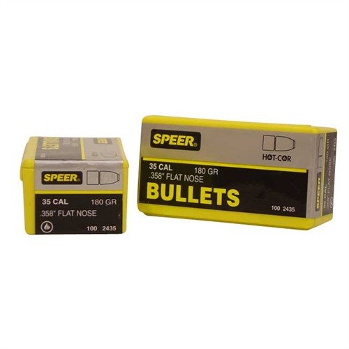 SPEER HOT-COR 30 Caliber (0.308") 165gr Spitzer Bullets offer consistent performance and superb accuracy, thanks to their unique lead core and jacket design.