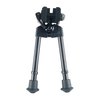 300 SERIES VERSA POD offers a robust Picatinny mount with interchangeable aluminum legs, a Rapid Deployment Head, and durable 4140 steel parts, ideal for precision shooting.