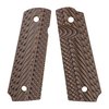 VZ OPERATOR II G10 GRIPS in Hyena Brown offer superior grip and durability, featuring CNC machined texturing for enhanced control in any condition.