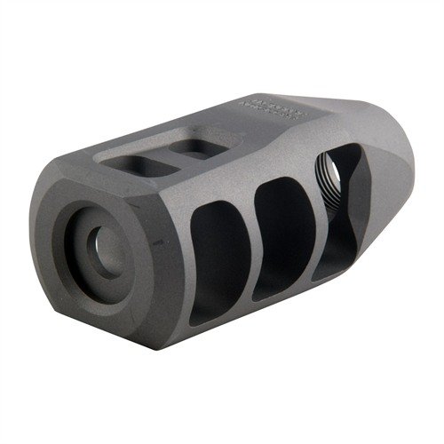 M11 Muzzle Brake offers superior recoil management and minimal dust signature, enhancing accuracy and reducing ground disturbance for .308/7.62mm rifles.