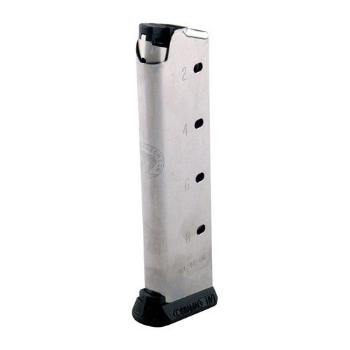 Objevte 1911 45ACP COBRA MAGAZÍNY s nerezovým tělem, hybridním polymeroocelovým followerem a možností 7rd nebo 8rd pro Government a Officer velikosti.