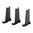 MAGPUL MINUS 10RD LIMITER FOR 5.56X45 PMAG GEN 3 MAGAZINE BLK 3/PK