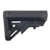 B5 Systems Bravo Collapsible Stock offers ergonomic cheek weld, non-slip cushioned buttpad, and streamlined design for enhanced comfort and stealth in operation.