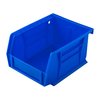 STACKABLE STORAGE BINS are perfect for reloading, featuring reinforced walls, interlocking design, and easy-grip handles for convenient handling.
