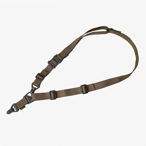 MS3 GEN2 Sling offers rapid one/two-point transitions, durable snag-free webbing, and quick adjustments for versatile tactical use in any environment.