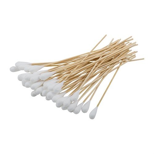 RamRodz .38/9MM cleaning system offers mess-free, deep cleaning with flexible bamboo handles and low-lint swabs, ideal for handguns and compatible with rifles.