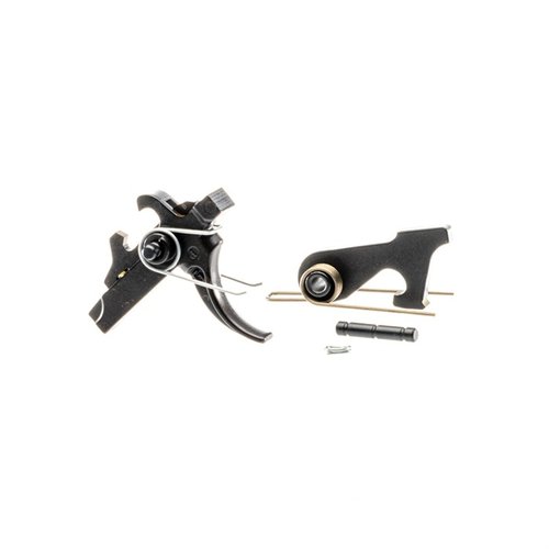 B-G2S-E trigger offers superior control with a 2-stage pull, light take-up, and crisp break, ensuring accuracy and reliability for AR-15 enthusiasts.