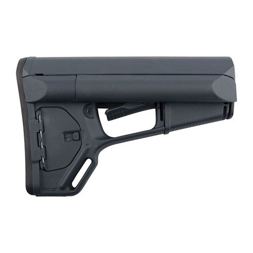 Magpul AR-15 ACS Stock offers enhanced comfort, dual storage options, streamlined design for snag-free use, and a secure cheekweld for tactical operators.