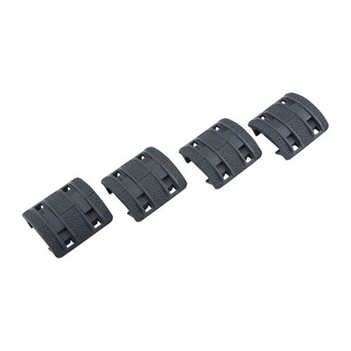 XTM Enhanced Rail Panels offer low-profile, anti-slip covers for 1913 Picatinny rails, allowing easy attachment and removal without disturbing accessories.