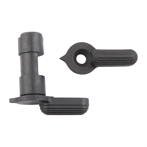 CMMG AR-15 Ambidextrous Safety Selector offers easy installation, secure opposite-side lever, and ridges for quick operation on standard AR-15 and DPMS-pattern .308 lowers.