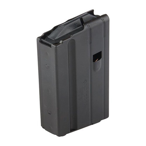 Odolný 10RD magazín AR-15 7.62x39 z nerezové oceli s polymerovým anti-tilt followerem zajišťuje spolehlivý výkon a matný černý povrch pro stealth operace.