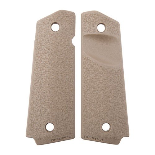 MOE 1911 Grip Panels offer reinforced polymer construction, anti-slip texture, aggressive magazine release cut-out, and fit full-size 1911s for improved control.