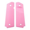 MOE 1911 Grip Panels in pink feature reinforced polymer, anti-slip texture, aggressive magazine release cut-out, and fit full-size 1911s with ambidextrous safeties.
