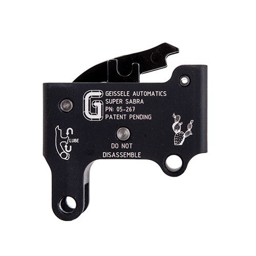 Upgrade your Tavor with the Super Sabra 2-Stage Trigger for enhanced control, adjustable weights, and a match-grade feel for precision shooting.