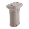 KEYMOD BCMGUNFIGHTER Short Vertical Grip offers quick, tool-less attachment, enhanced mobility, improved control, and internal storage for your firearm.